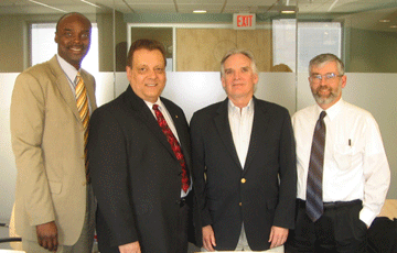 Attendess at the April 2007 meeting included Al Toussaint, Bill Silva, Mike Fitzmaurice, and Dick Glassbrook.